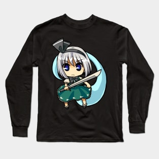 Konpaku Youmu Chibi Long Sleeve T-Shirt